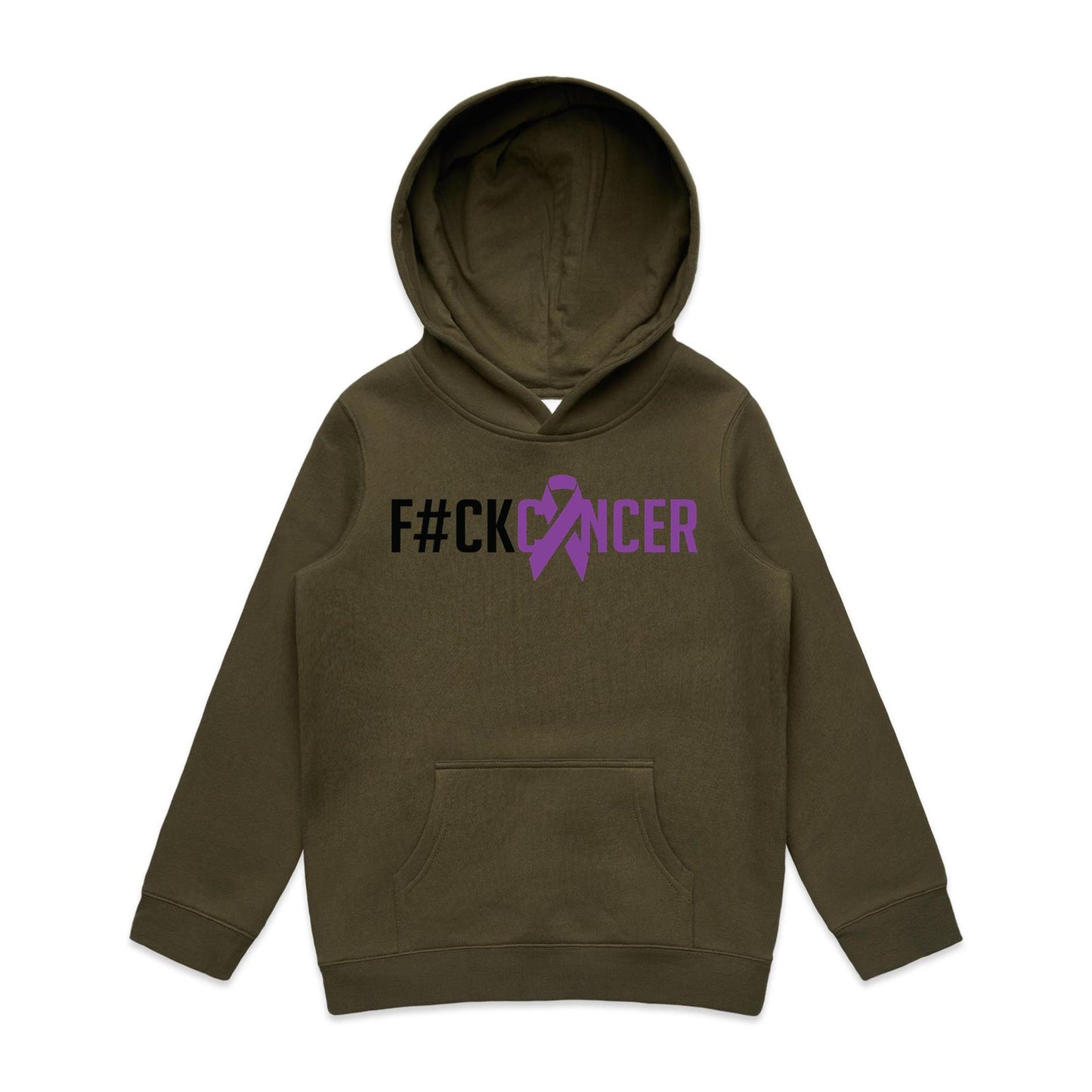 F#CK Pancreatic Cancer- Youth Hoodie