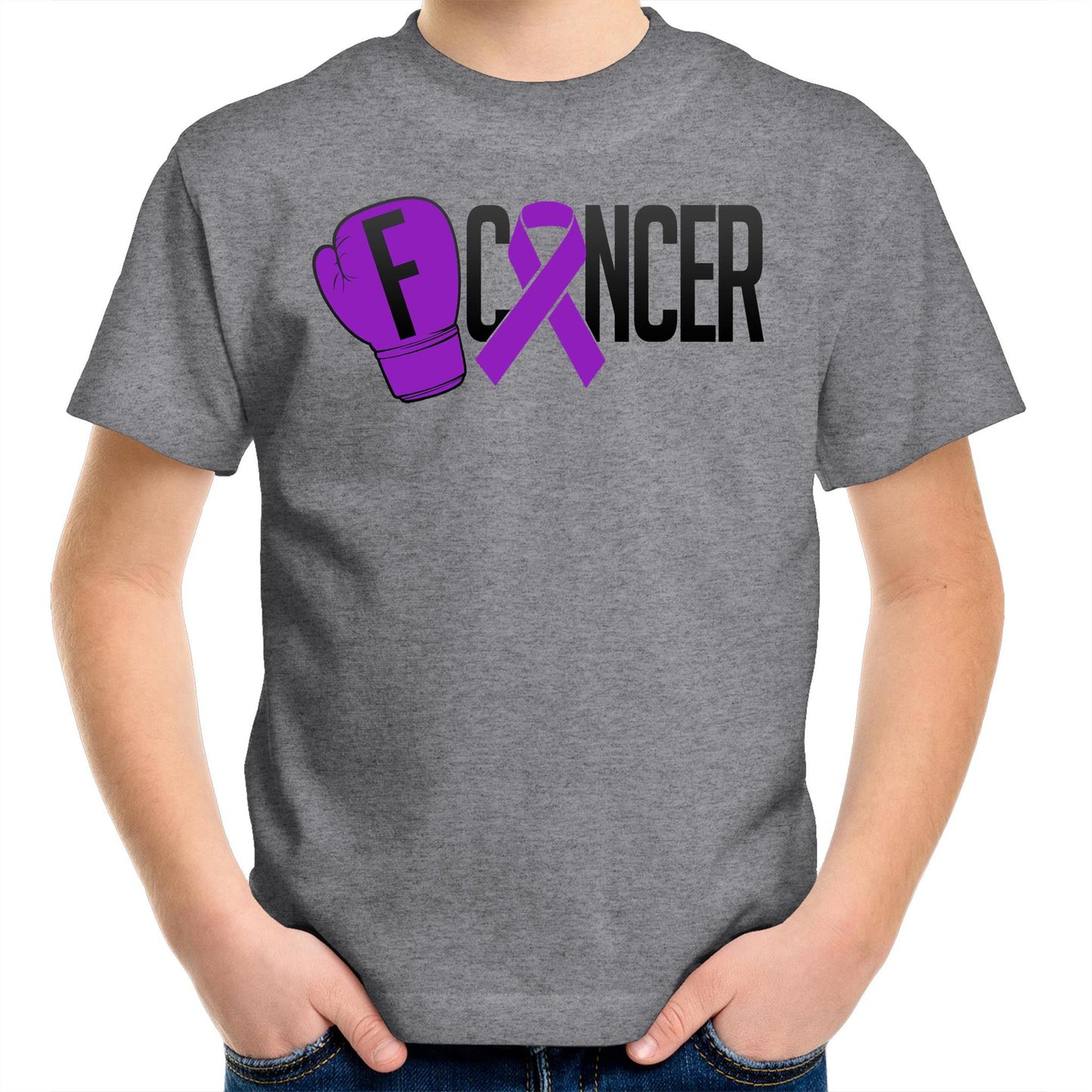 Pancreatic Cancer Kids Youth T-Shirt