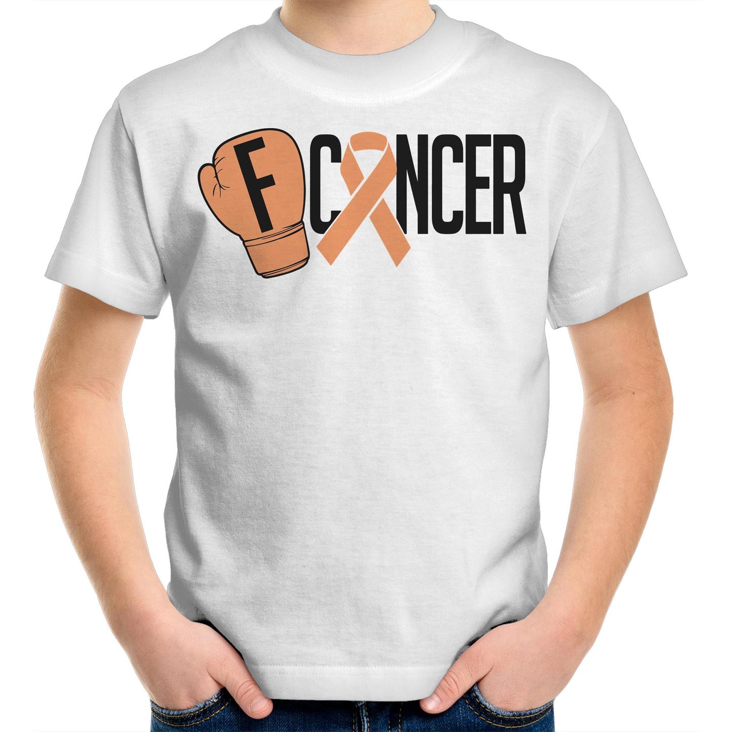 Uterine Cancer Kids Youth T-Shirt