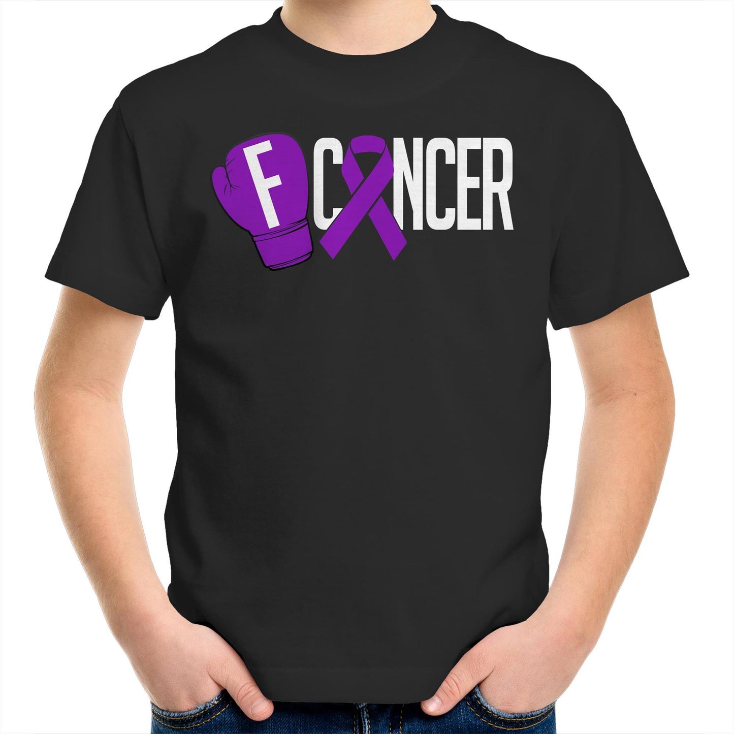 Pancreatic Cancer Kids Youth T-Shirt