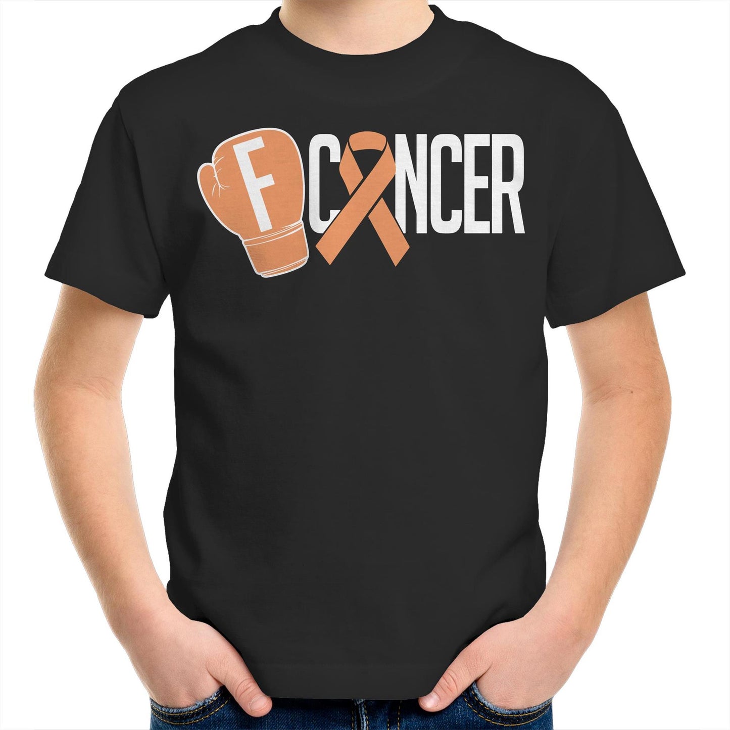 Uterine Cancer Kids Youth T-Shirt