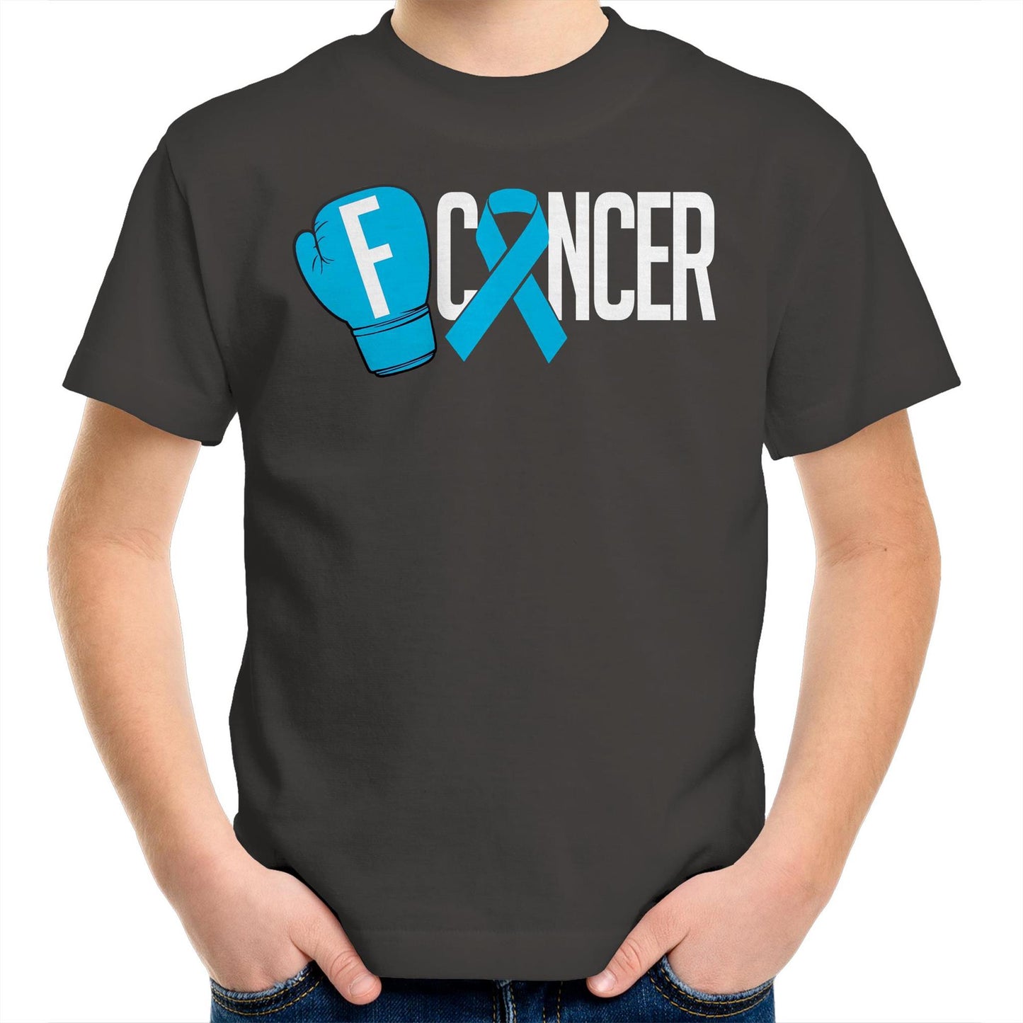 Prostate Cancer Kids Youth T-Shirt