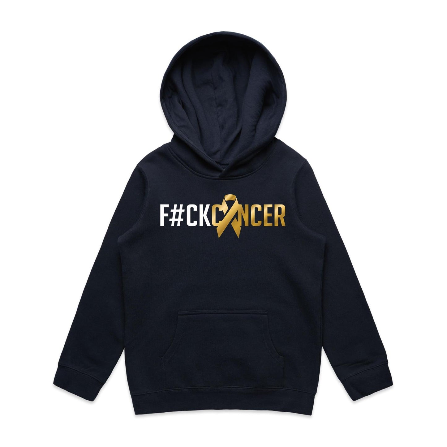 F#CK Childhood Cancer - Youth Hoodie