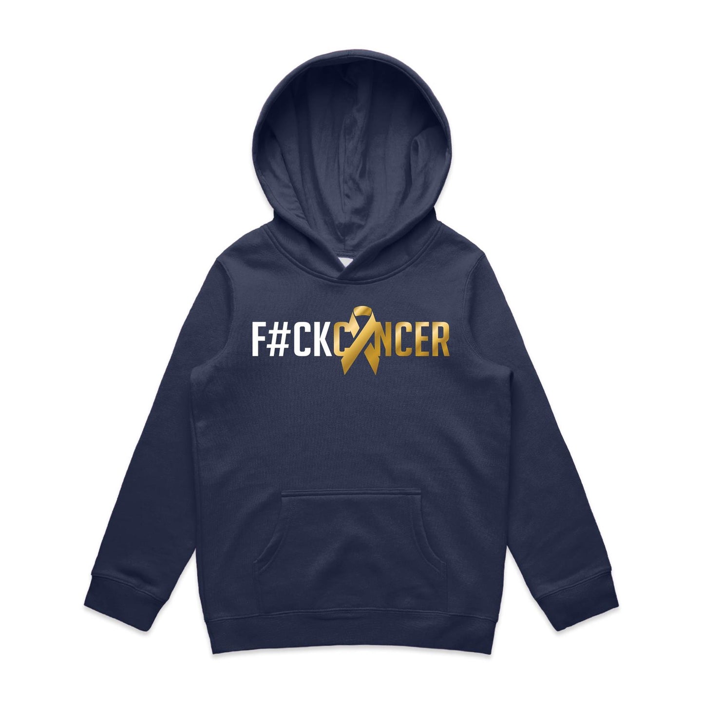 F#CK Childhood Cancer - Youth Hoodie