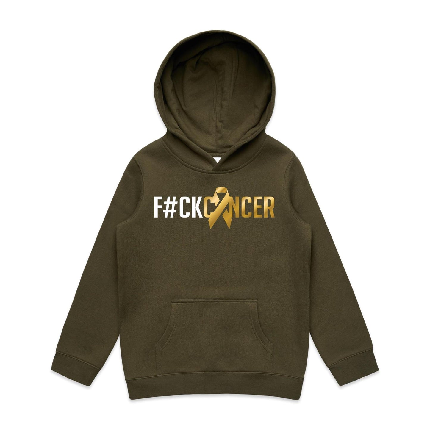 F#CK Childhood Cancer - Youth Hoodie