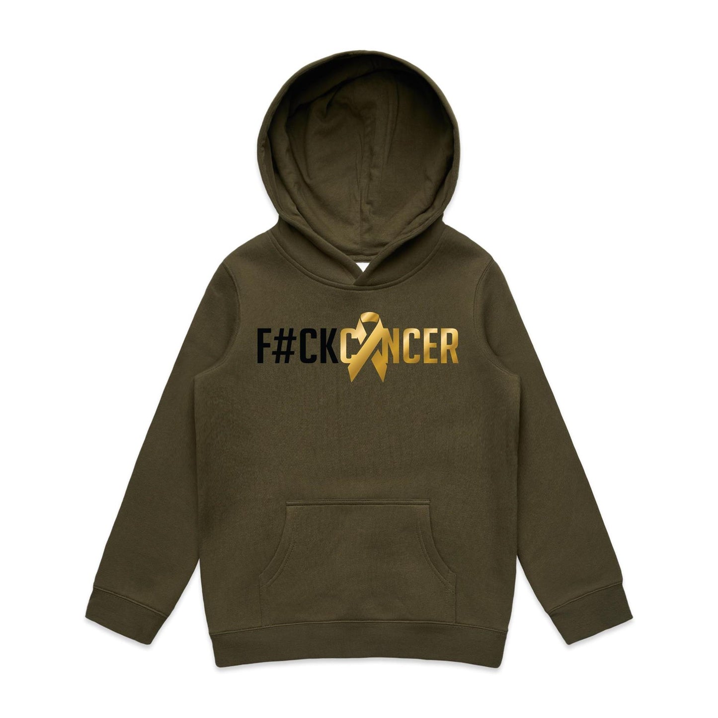 F#CK Childhood Cancer - Youth Hoodie