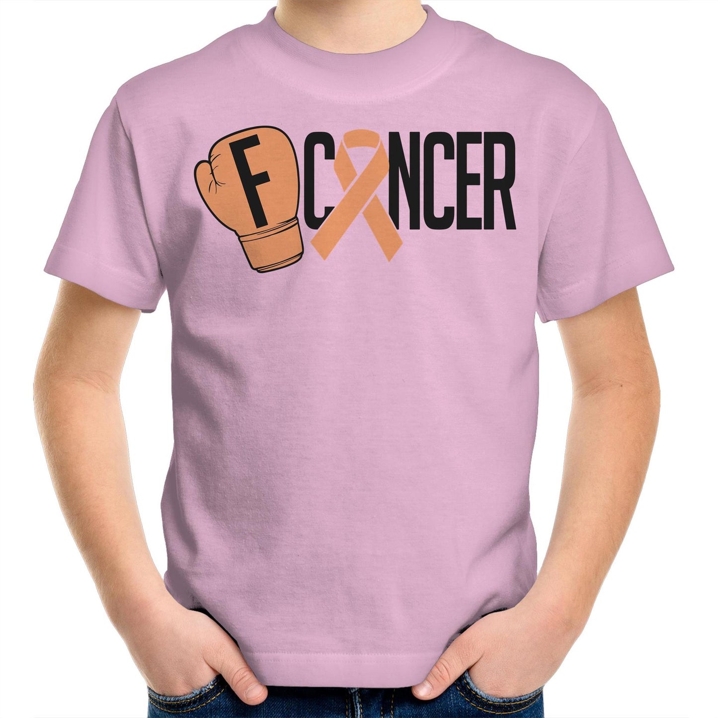 Uterine Cancer Kids Youth T-Shirt