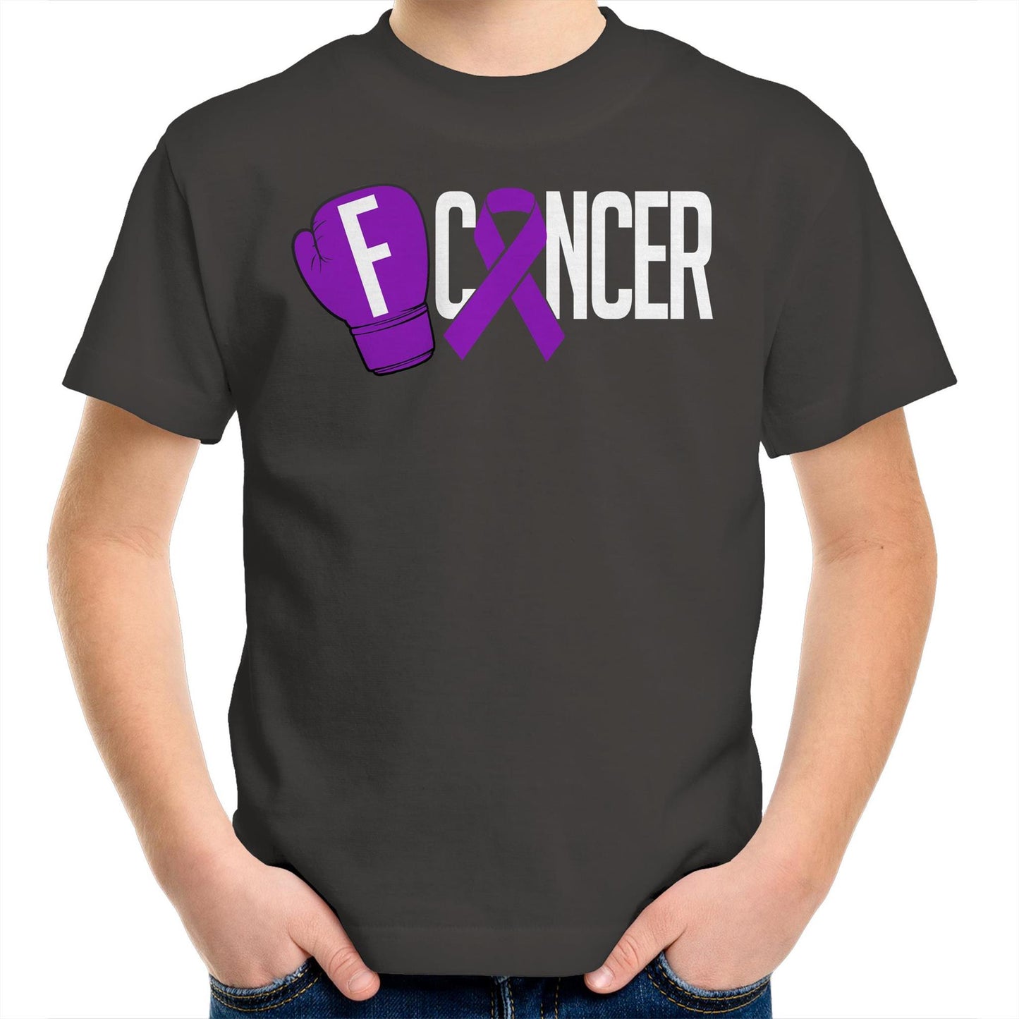 Pancreatic Cancer Kids Youth T-Shirt