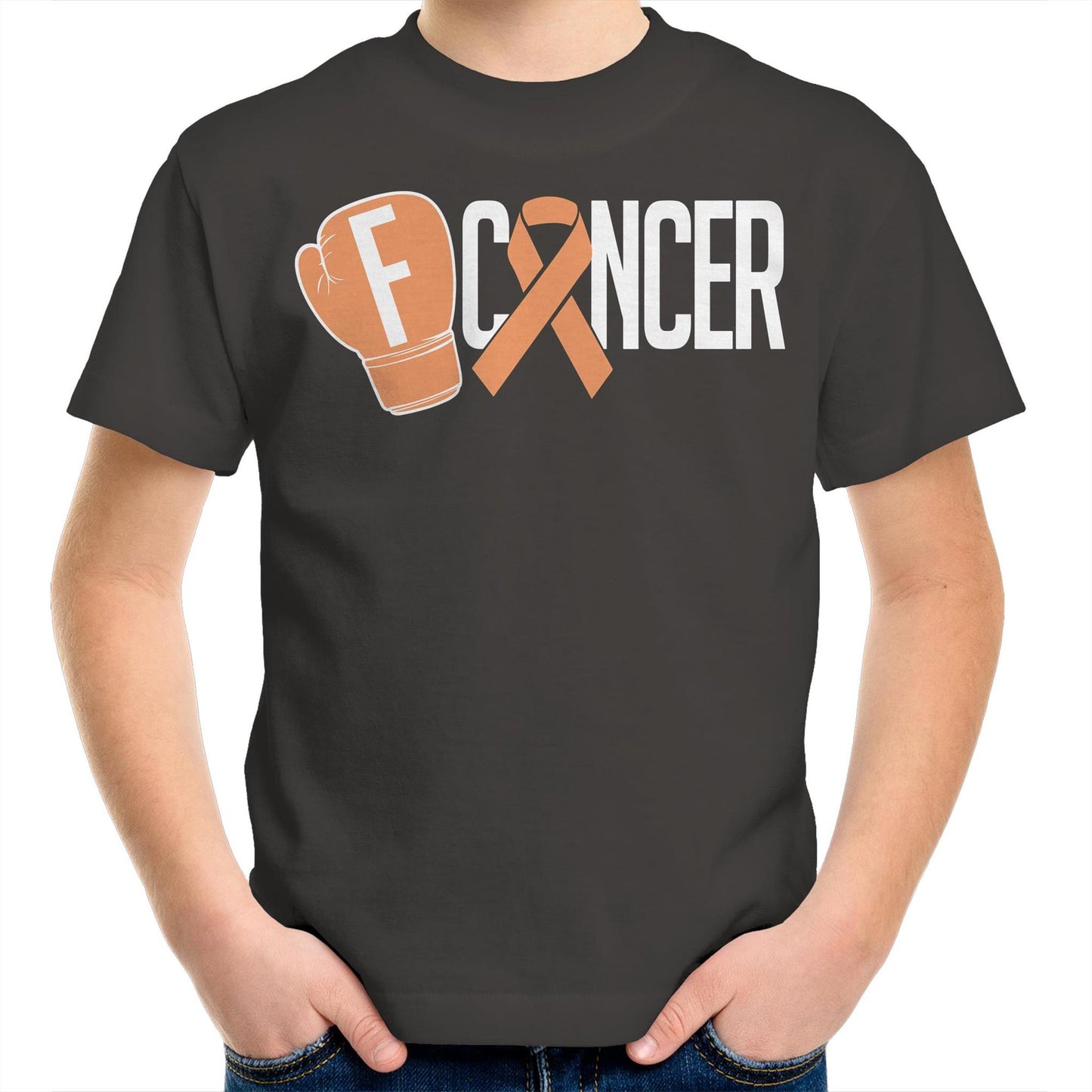 Uterine Cancer Kids Youth T-Shirt