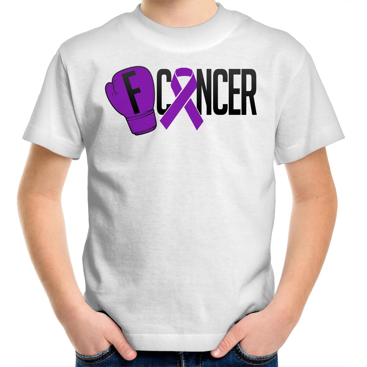 Pancreatic Cancer Kids Youth T-Shirt