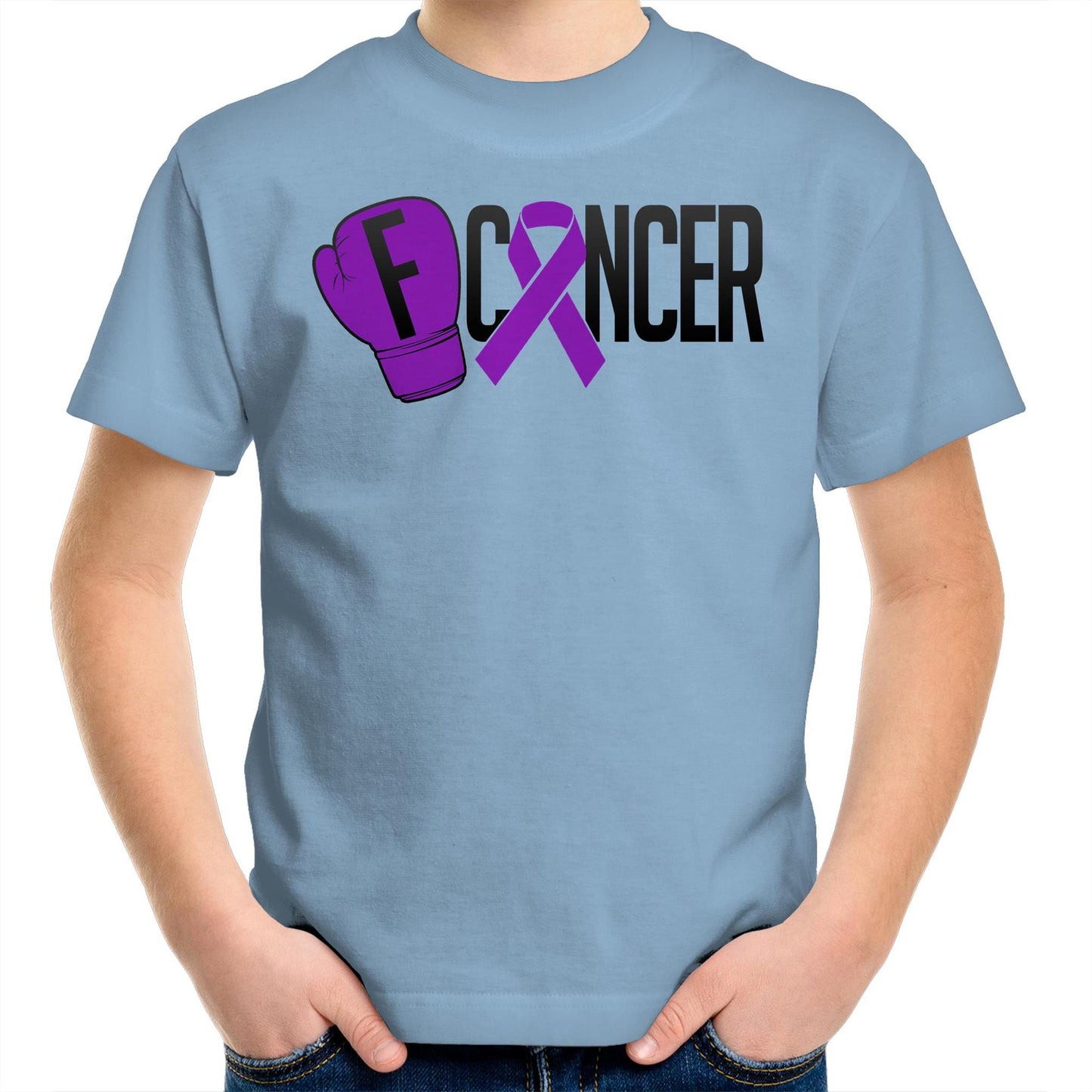 Pancreatic Cancer Kids Youth T-Shirt