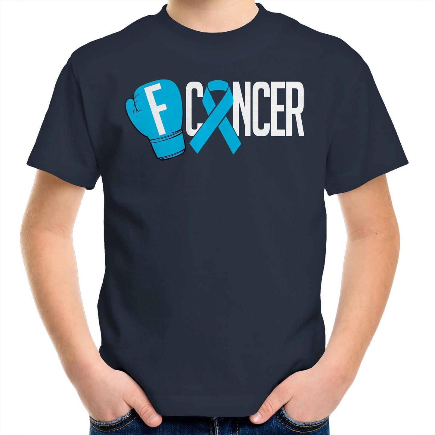 Prostate Cancer Kids Youth T-Shirt