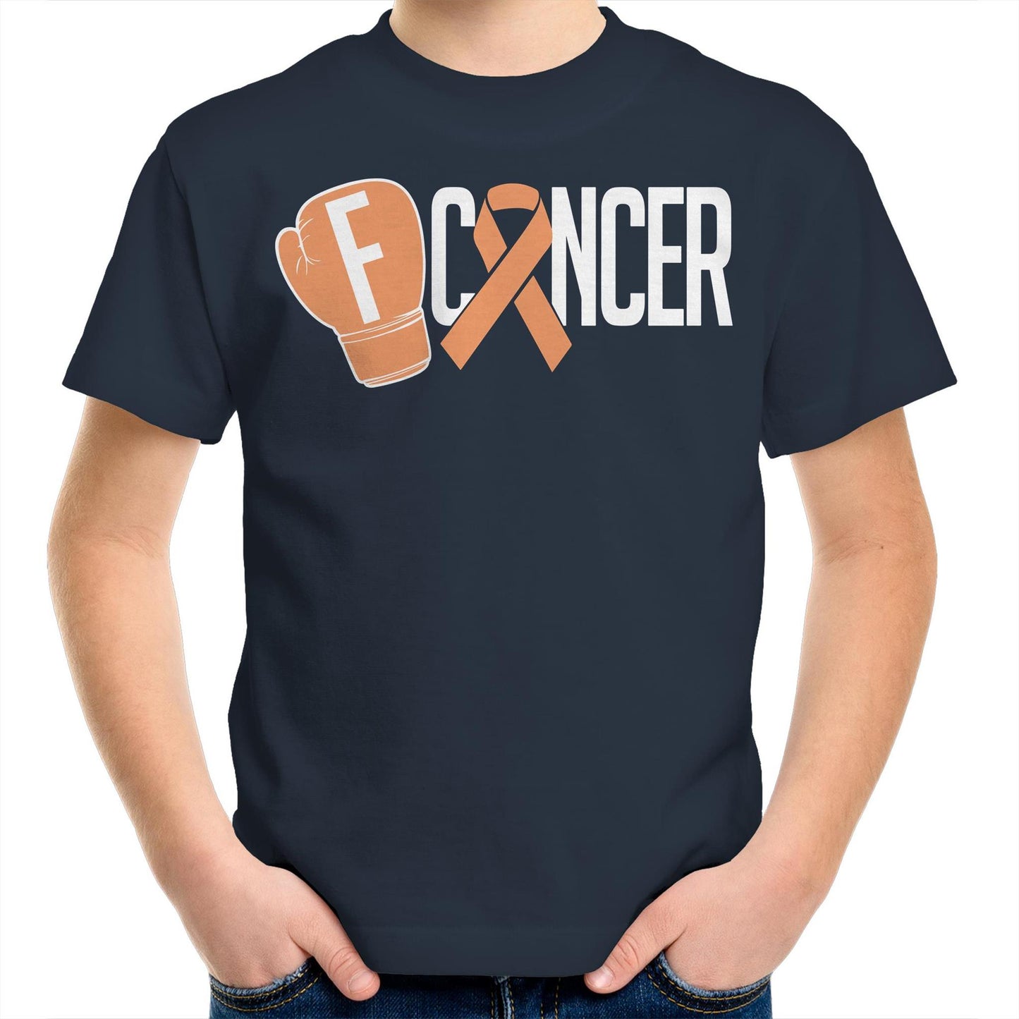 Uterine Cancer Kids Youth T-Shirt