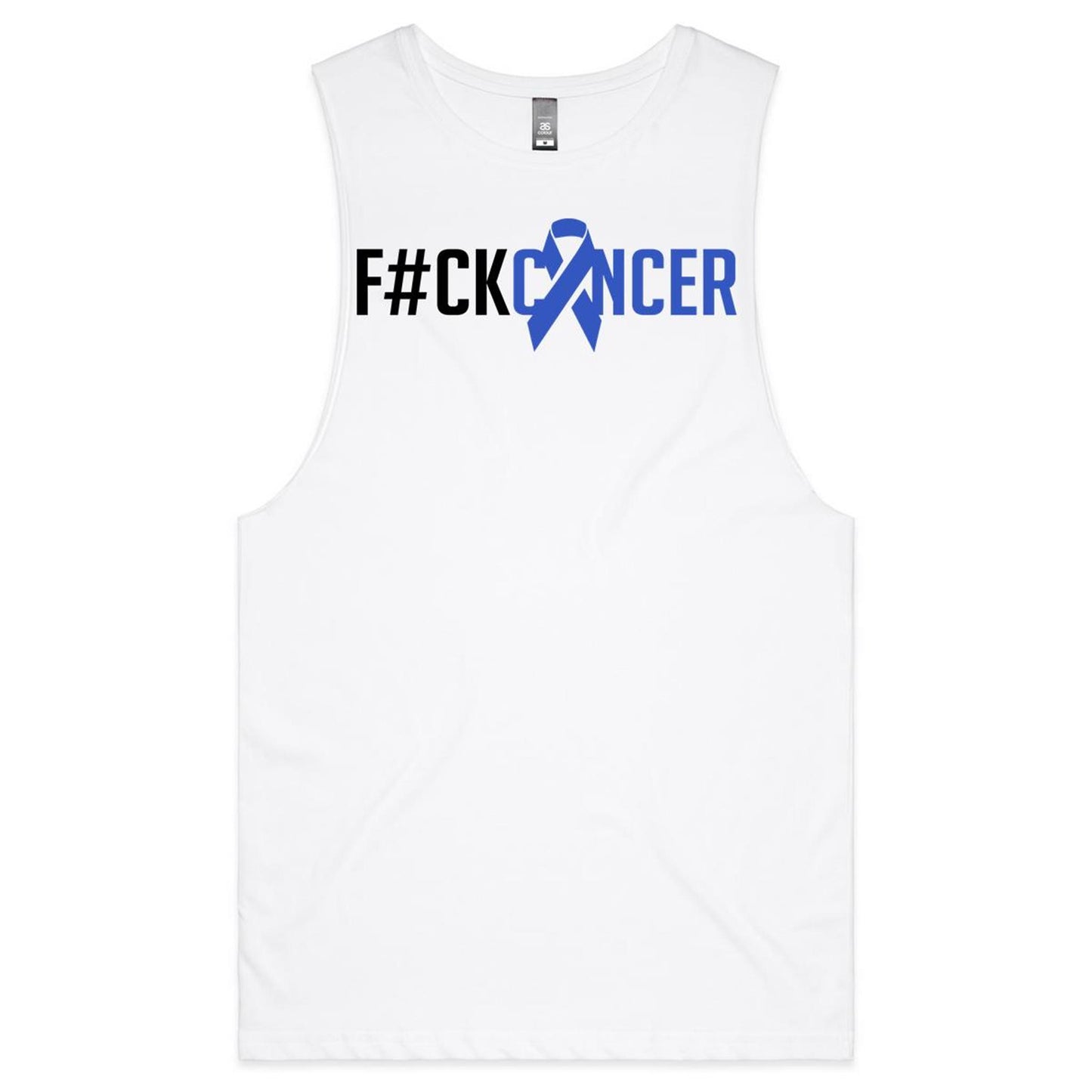 F#CK Bowel Cancer Mens Tank Top Tee