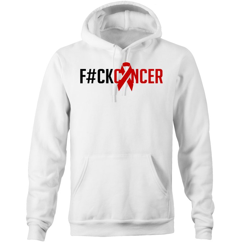 F#CK Cancer Pocket Hoodie