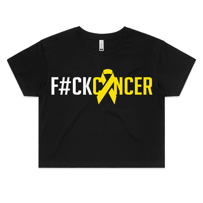 F#CK Sarcoma Womens Crop Tee