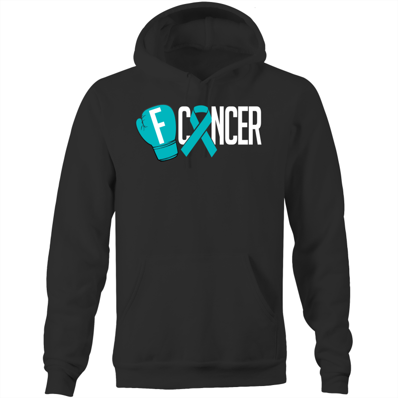 Ovarian Cancer Pocket Hoodie