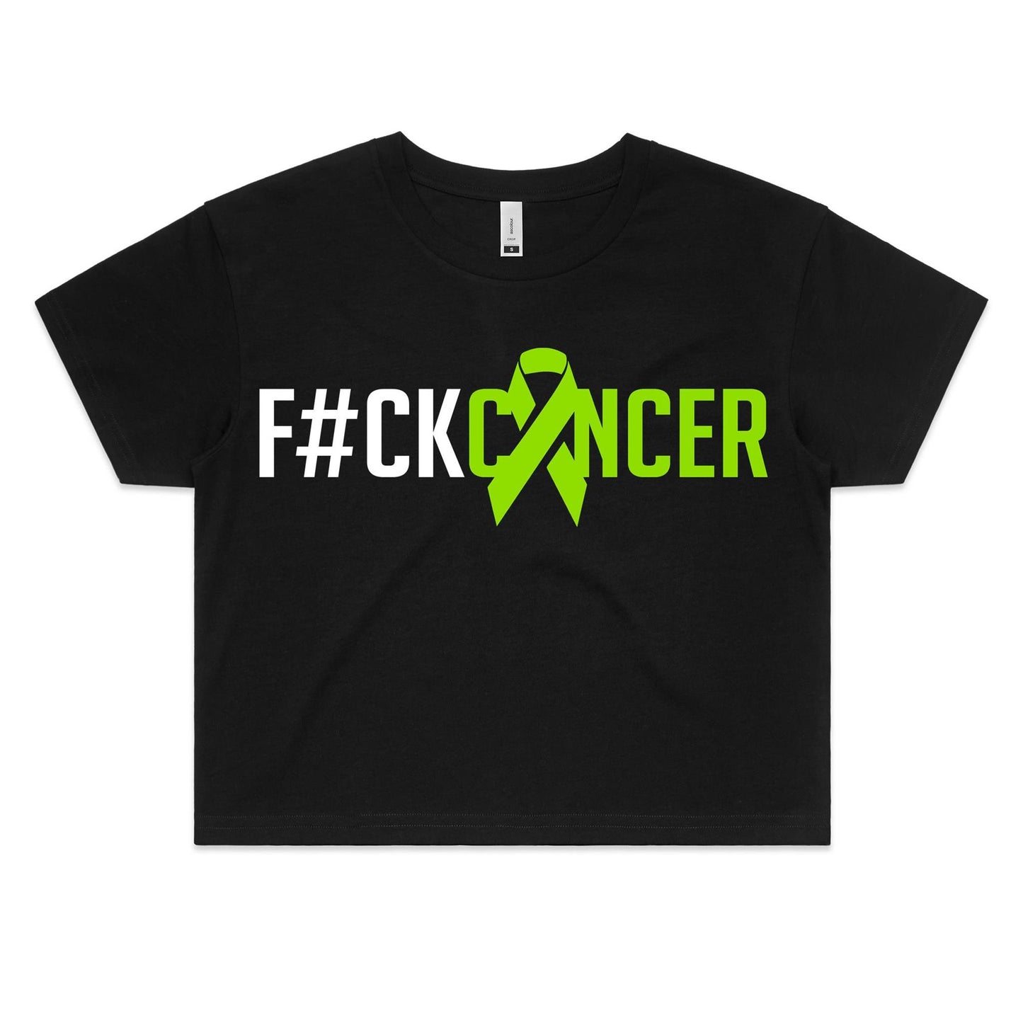 F#CK Lymphoma Womens Crop Tee