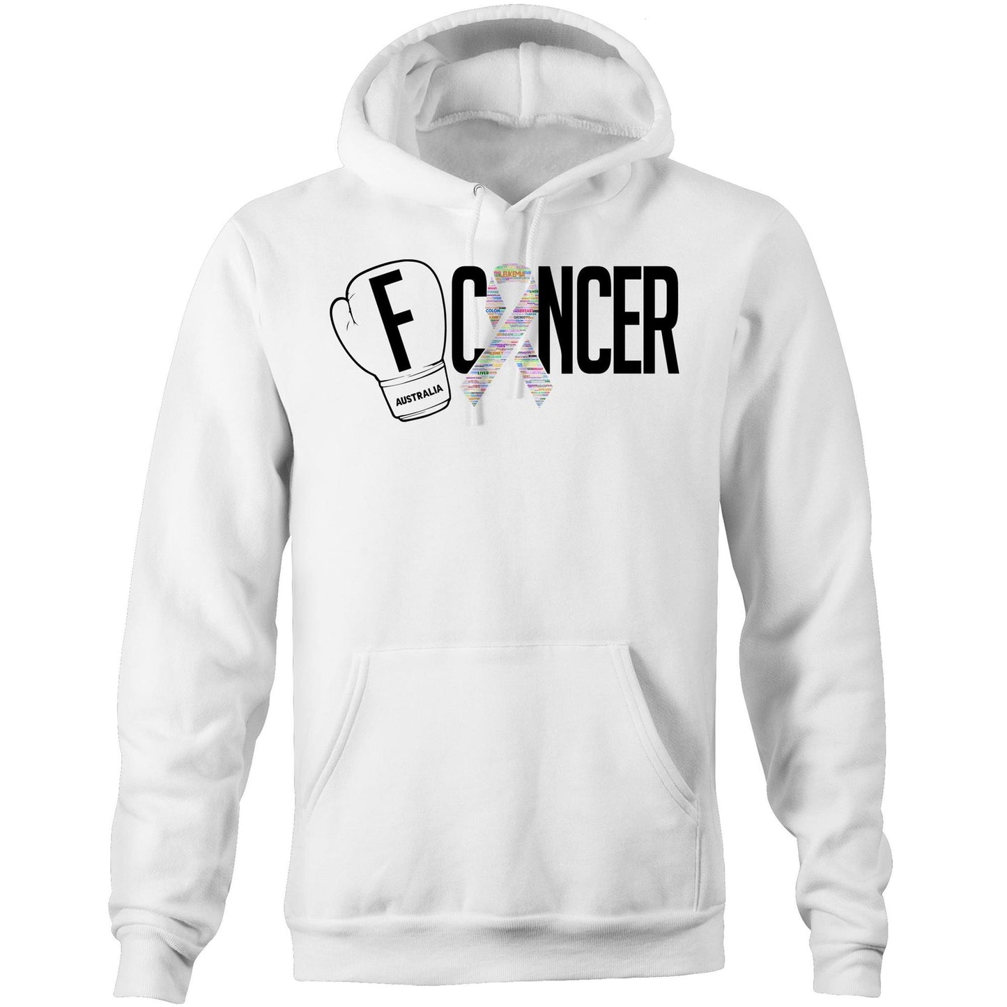 FCancerAus Pocket Hoodie