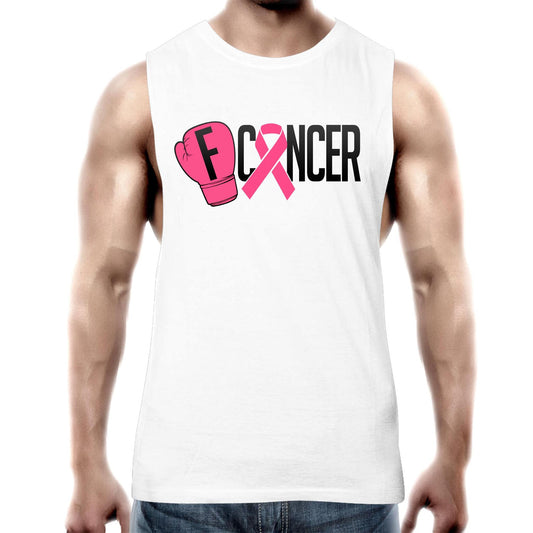 Breast Cancer Mens Tank Top Tee