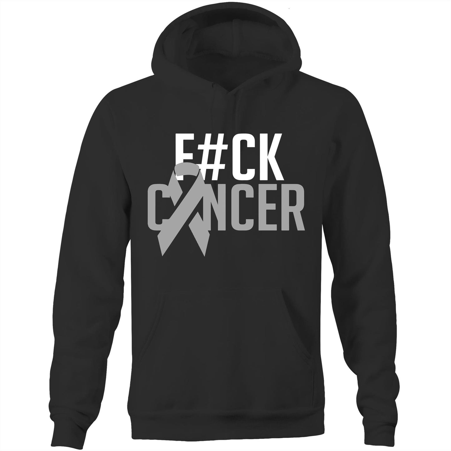F#CK Brain Cancer Pocket Hoodie (Alt-Print)