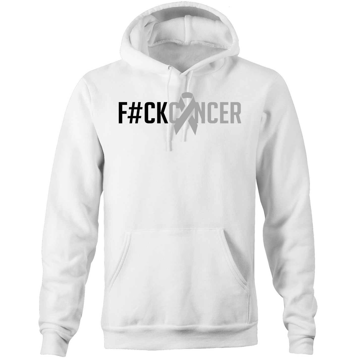 F#CK Brain Cancer Pocket Hoodie