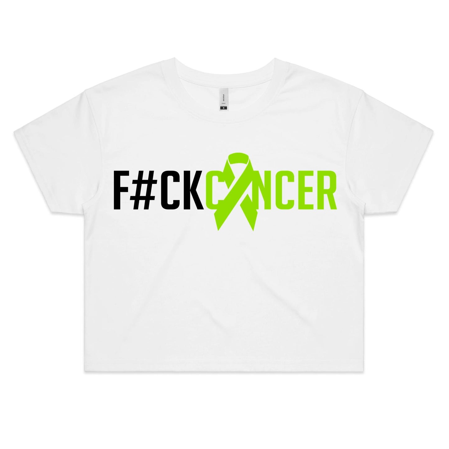 F#CK Lymphoma Womens Crop Tee