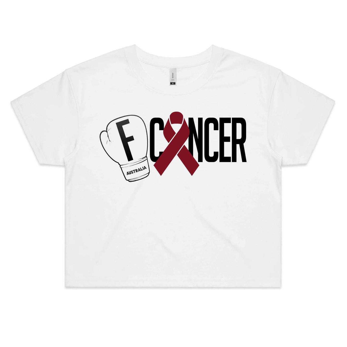 Multiple Myeloma Women's Crop Tee