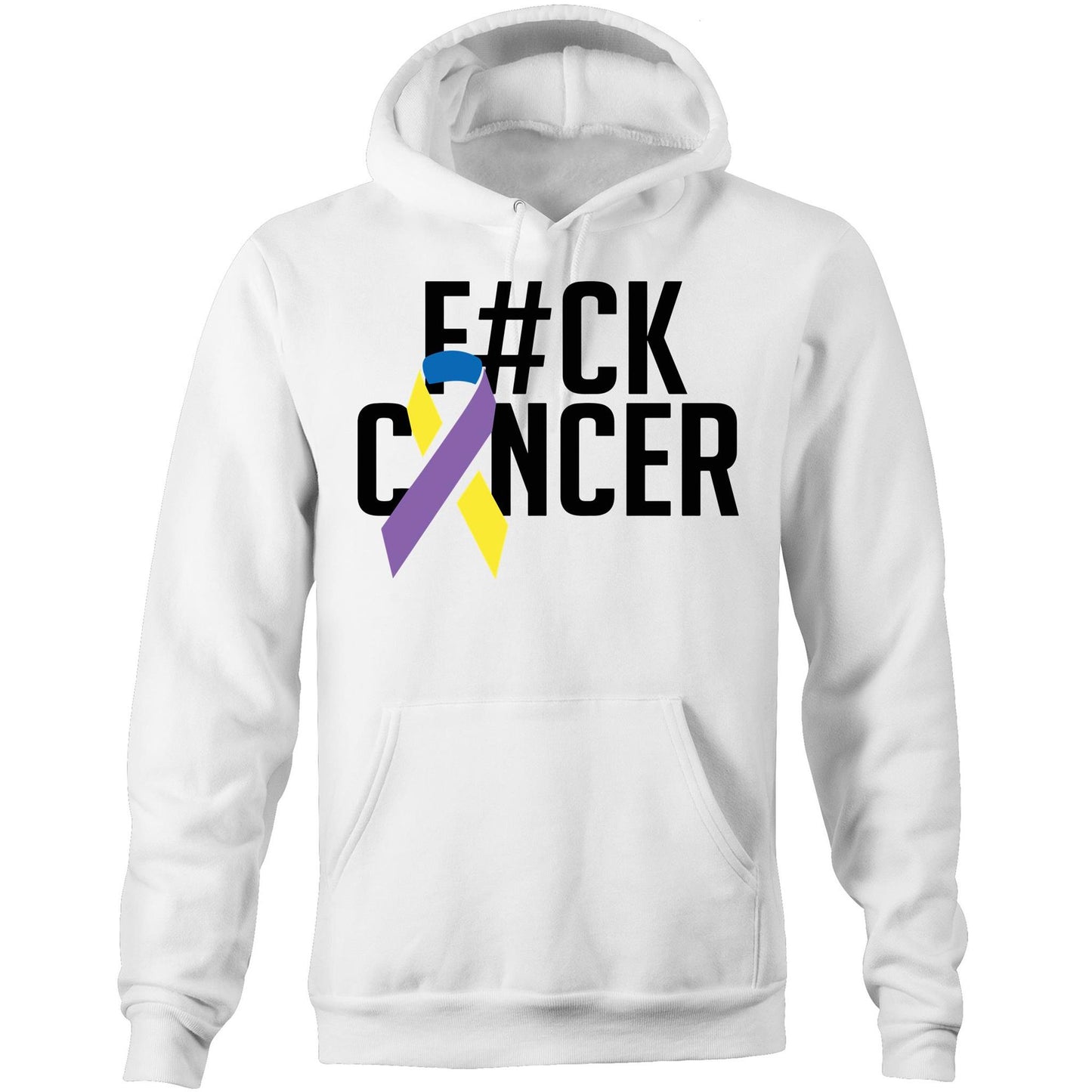 F#CK Bladder Cancer Pocket Hoodie (Alt-Print)