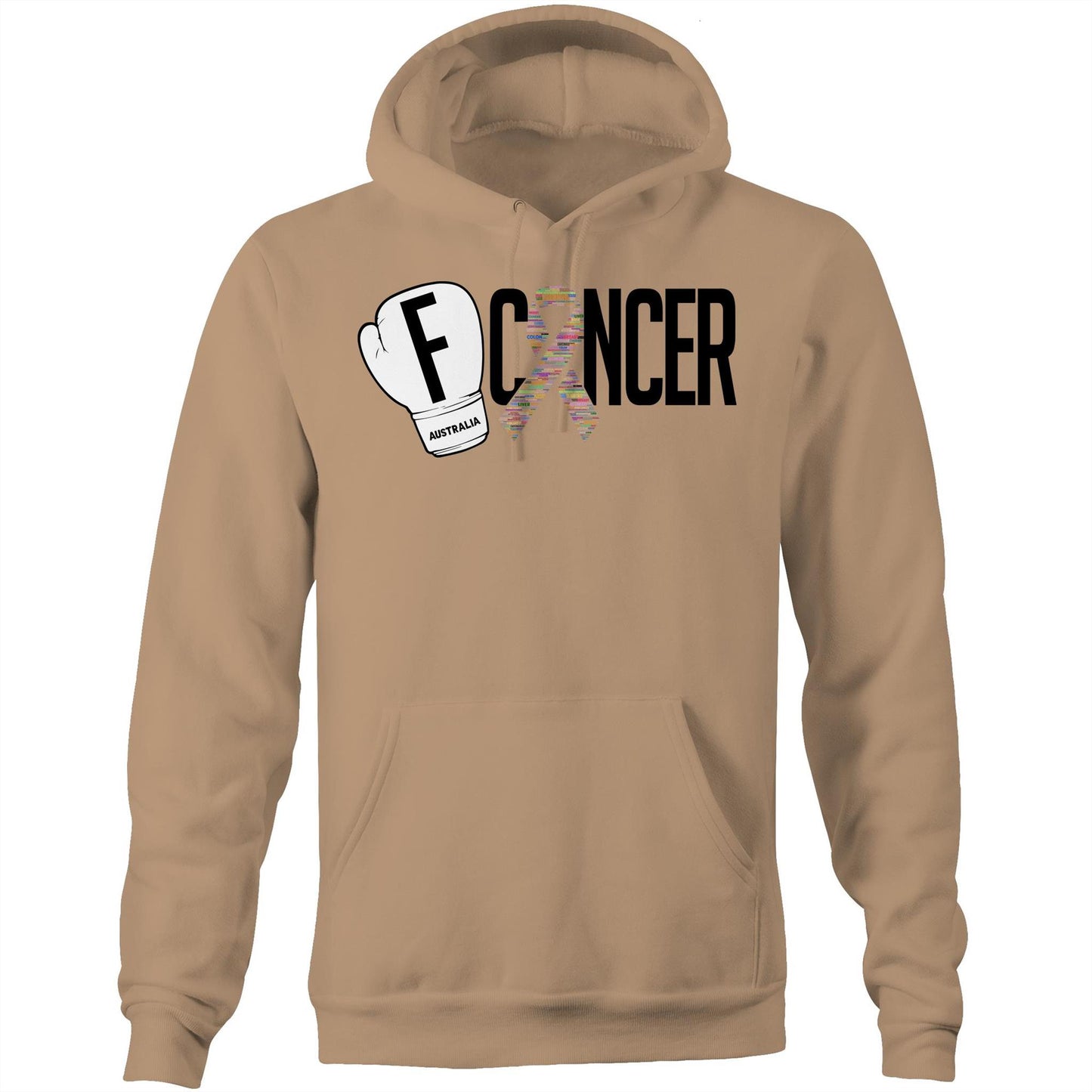 FCancerAus Pocket Hoodie Sweatshirt
