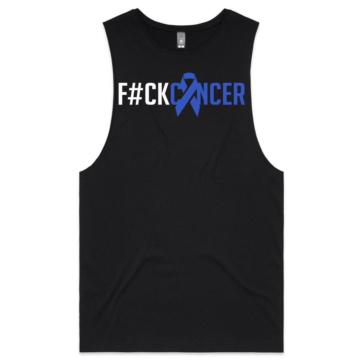 F#CK Bowel Cancer Mens Tank Top Tee