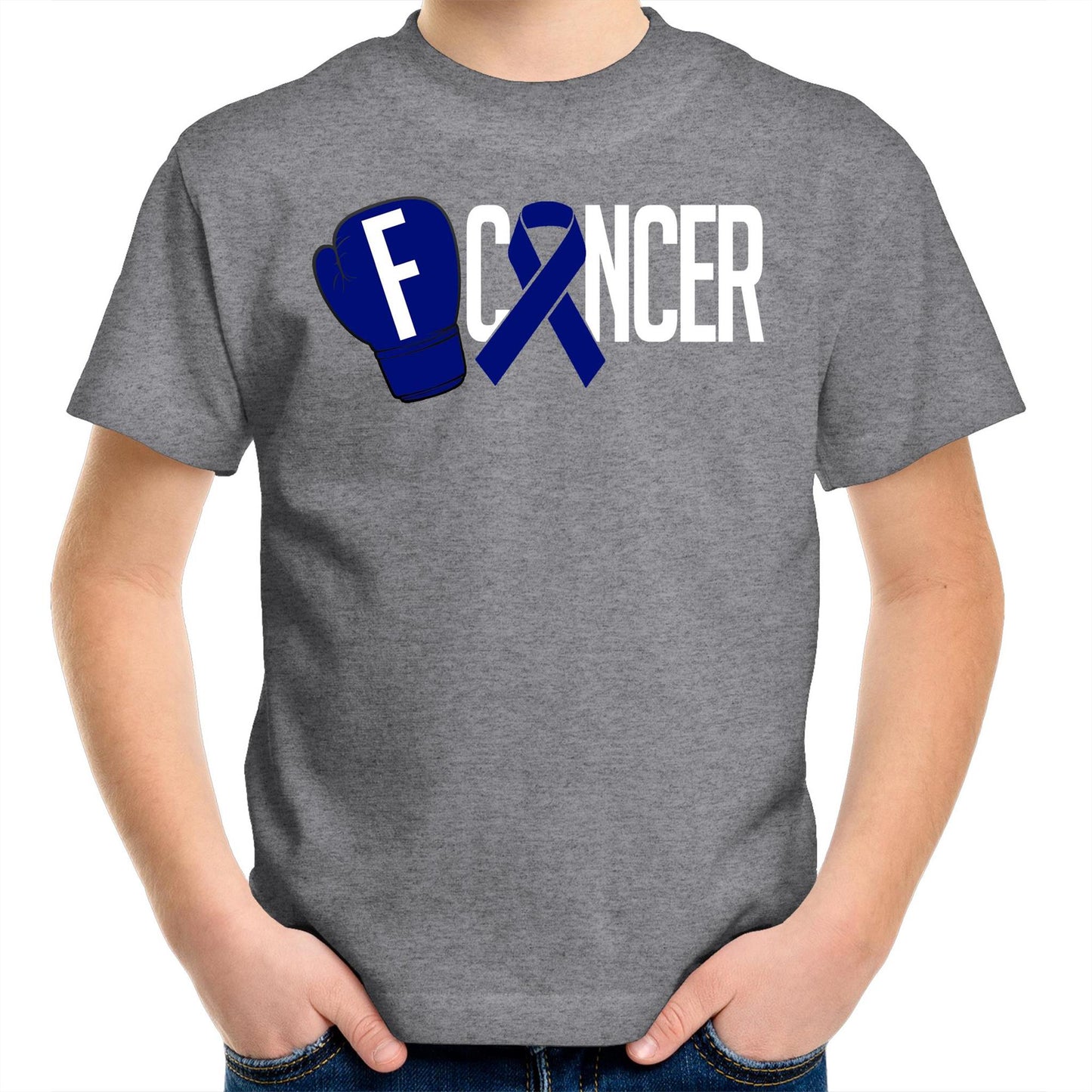 Bowel Cancer Kids Youth Crew T-Shirt