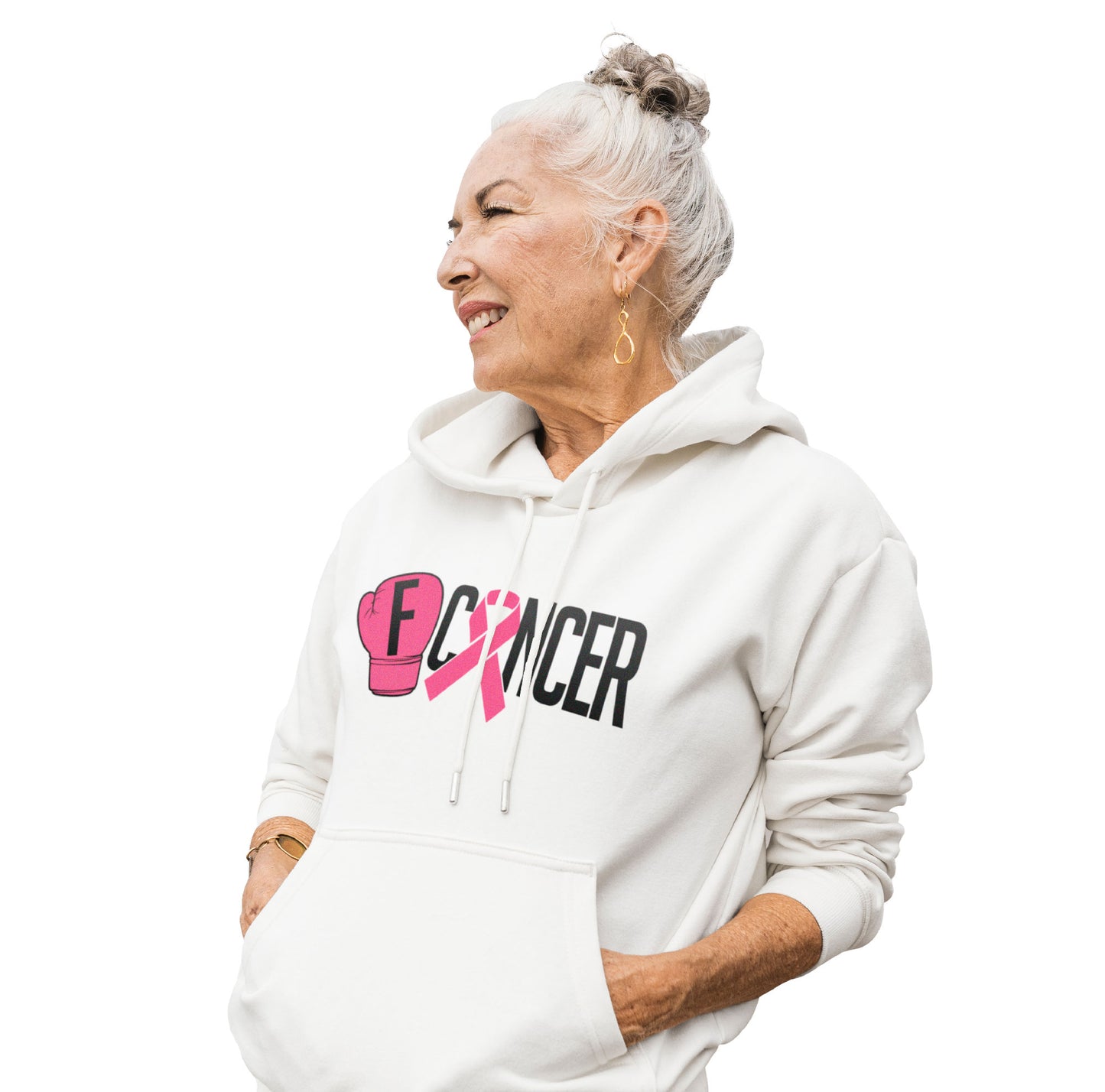 Breast Cancer Pocket Hoodie