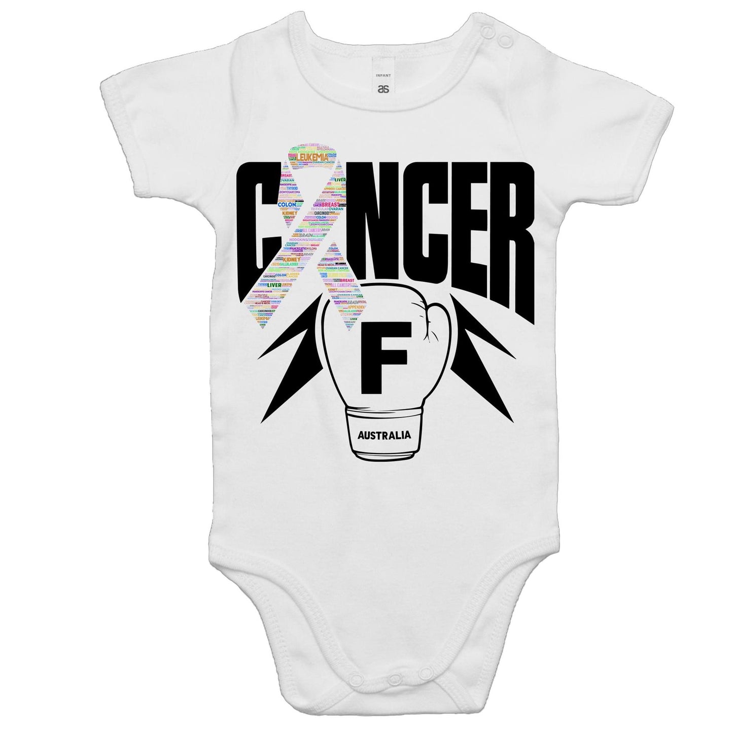FCancerAus Baby Onesie Romper