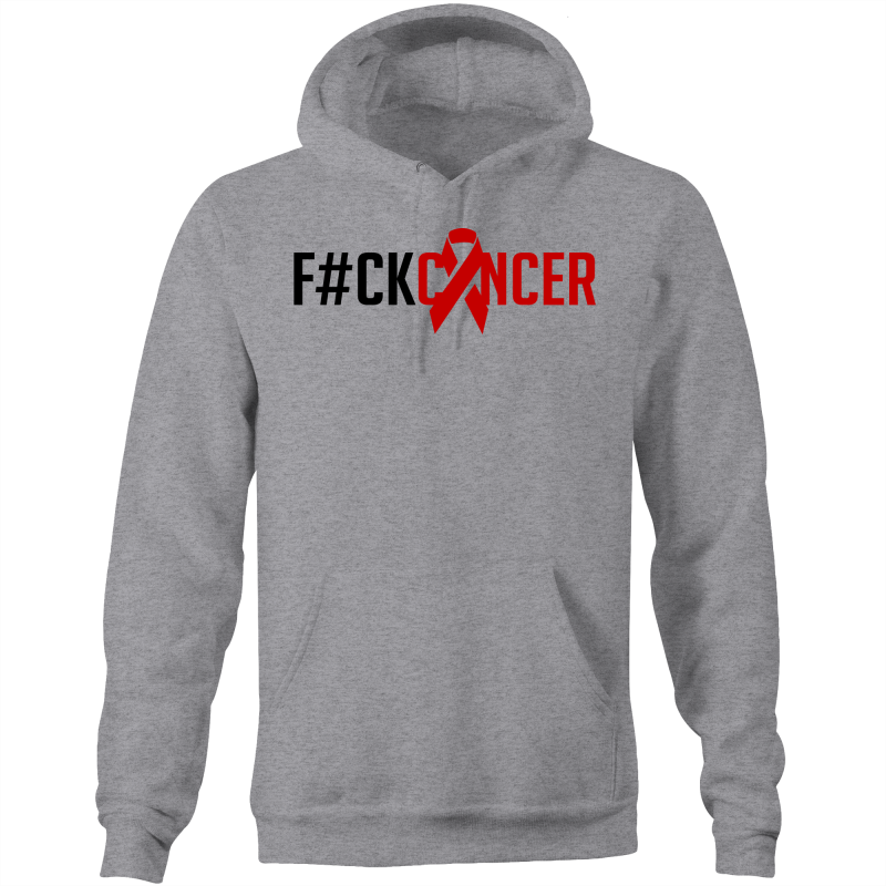 F#CK Cancer Pocket Hoodie