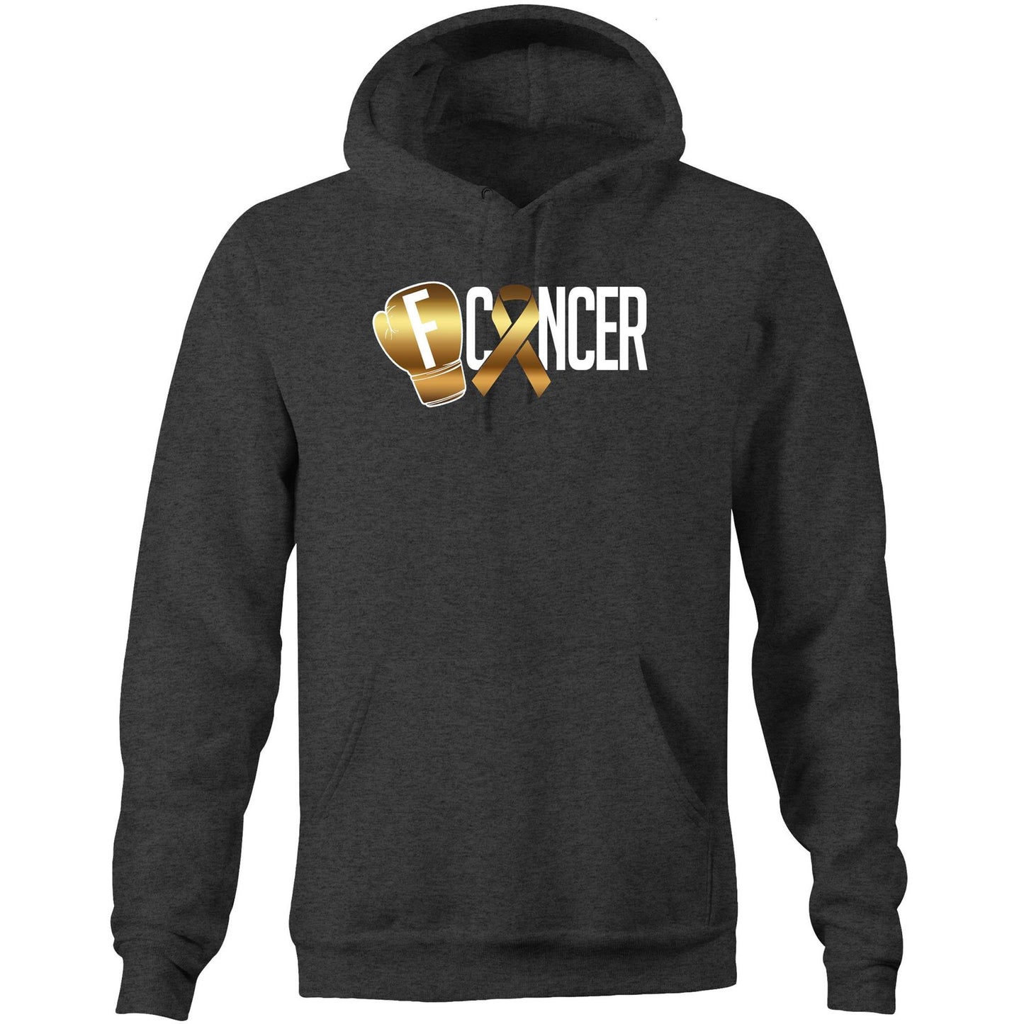 Childhood Cancer Pocket Hoodie Sweatshirt