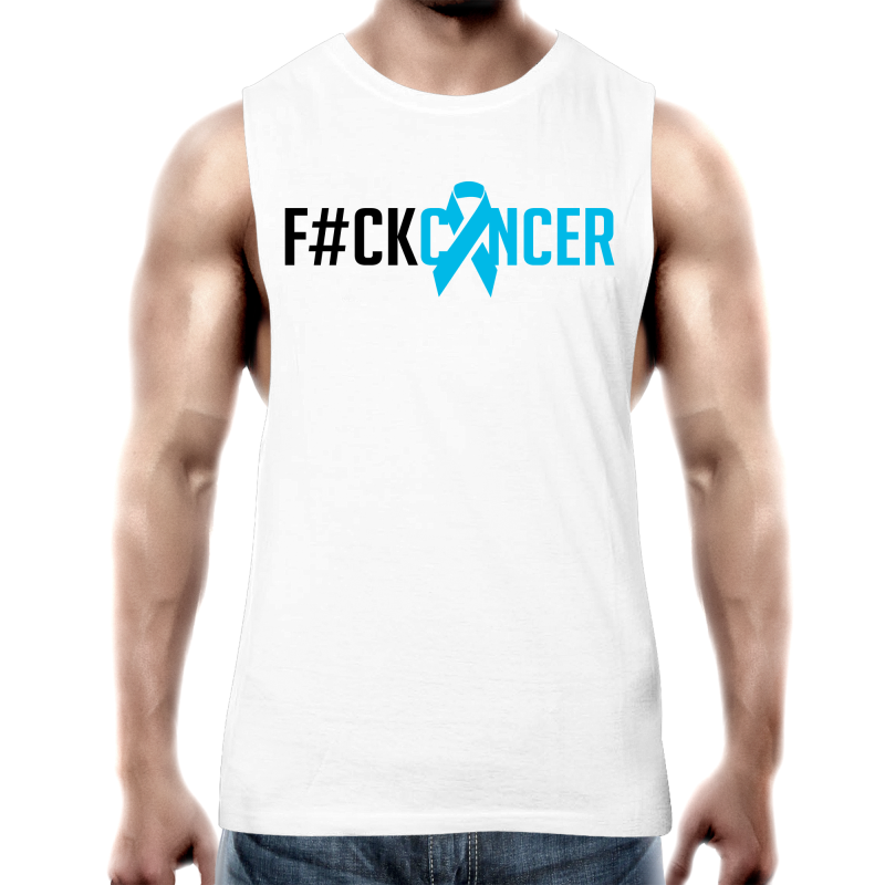 F#CK Prostate Cancer Mens Tank Top Tee
