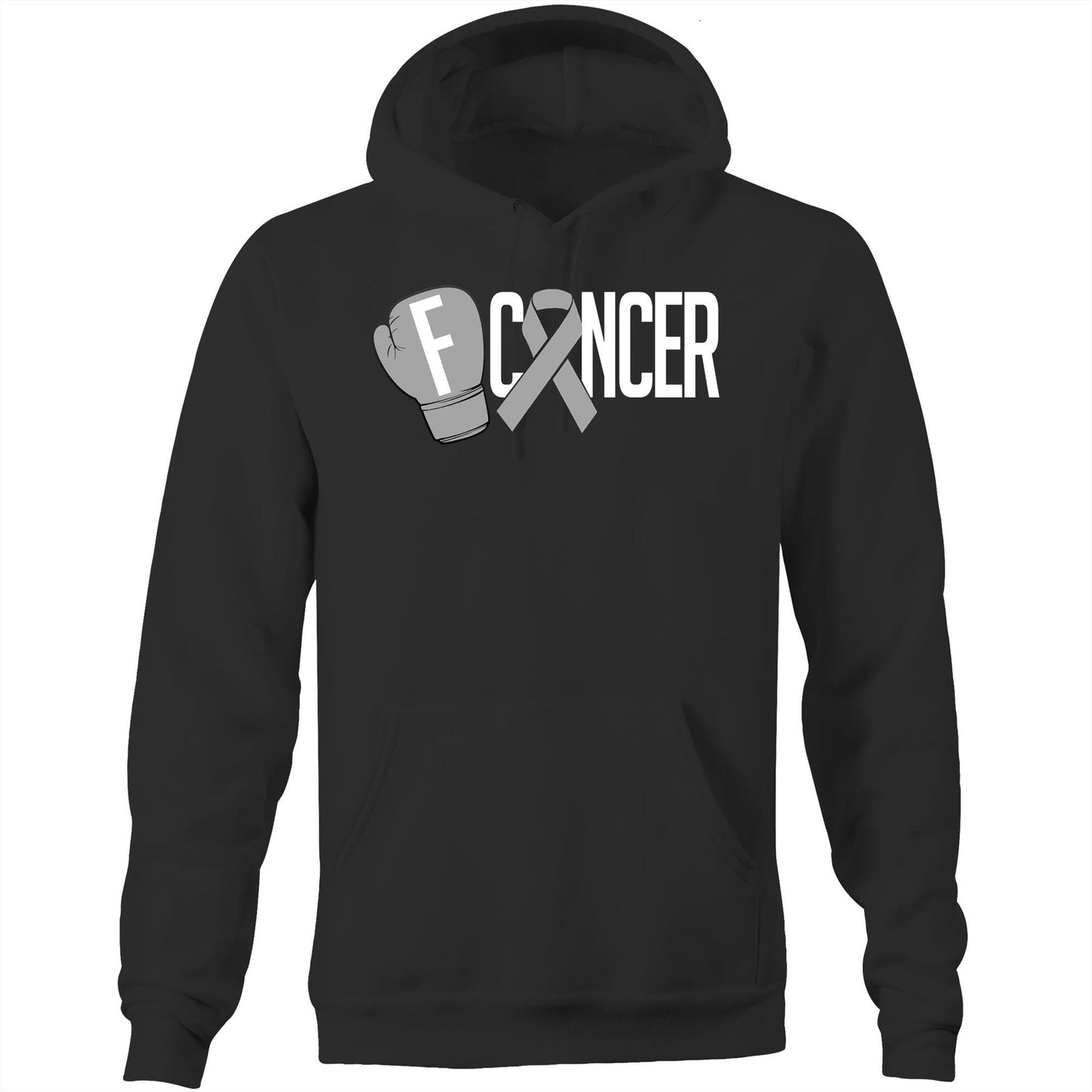 Brain Cancer Pocket Hoodie