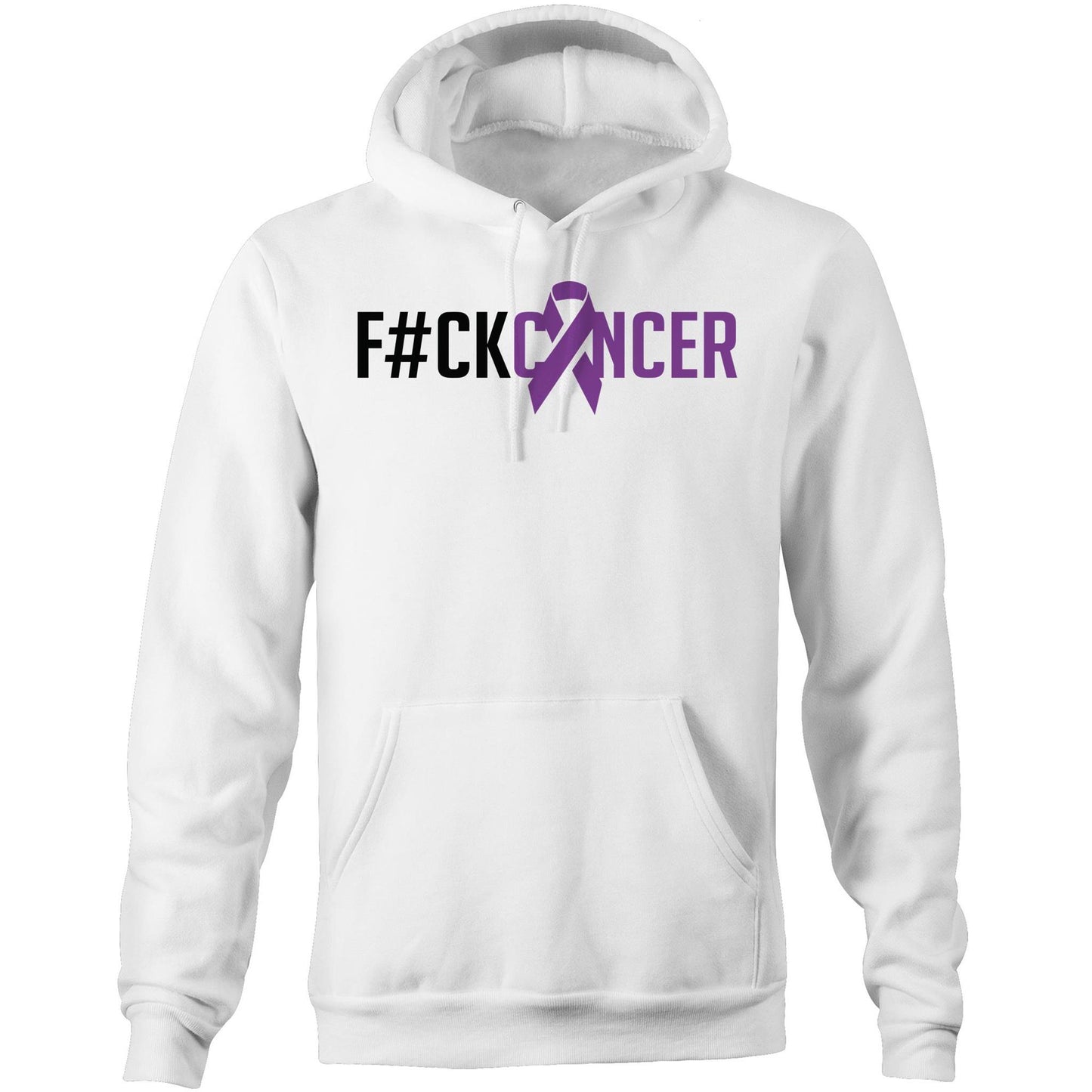 F#CK Pancreatic Cancer Pocket Hoodie