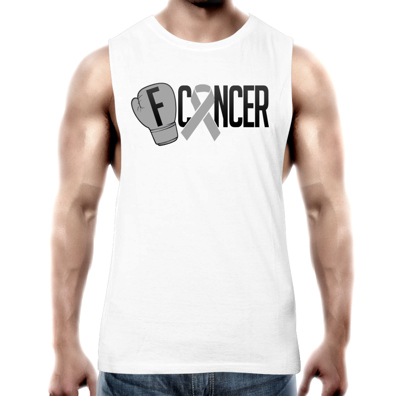 Brain Cancer Mens Tank Top Tee