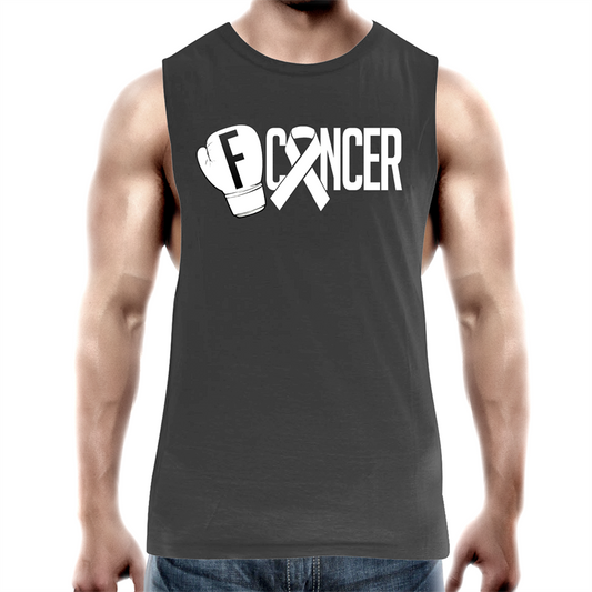 Lung Cancer Mens Tank Top Tee