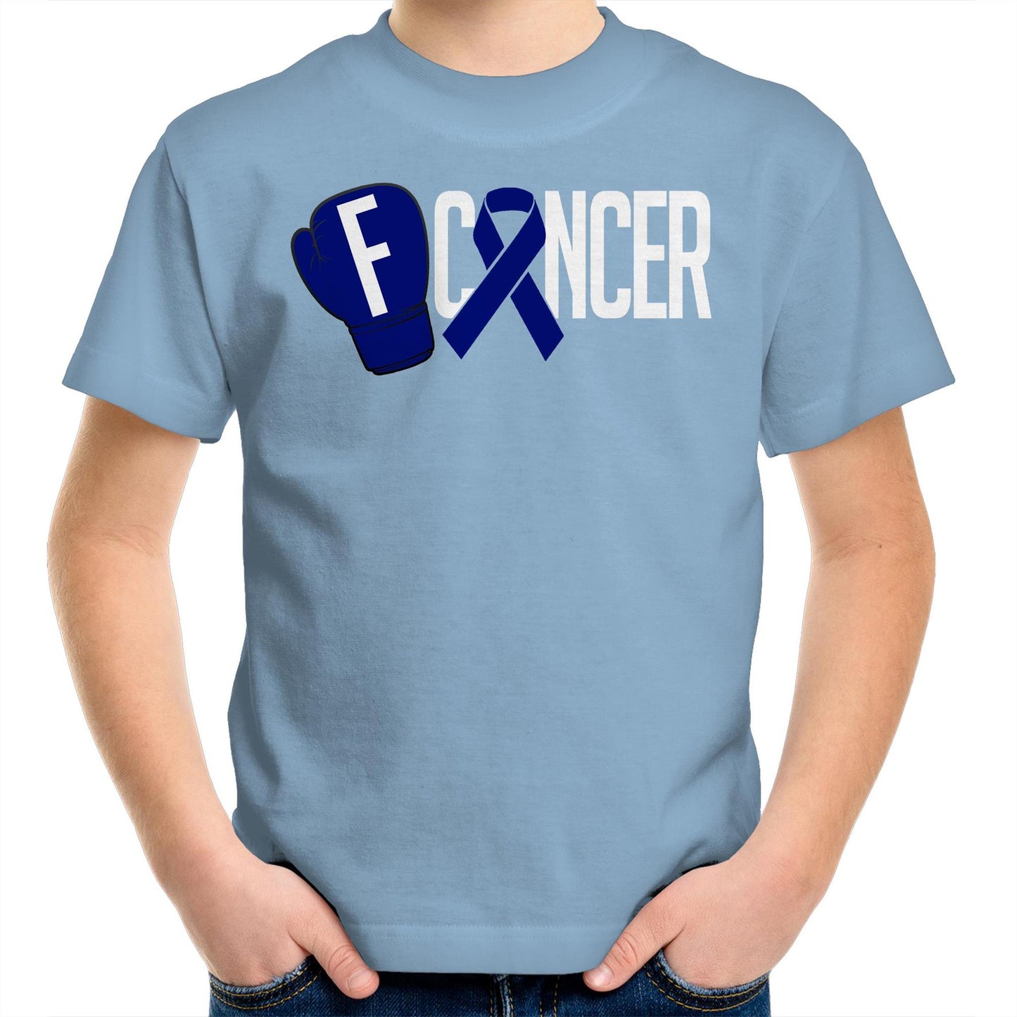 Bowel Cancer Kids Youth Crew T-Shirt