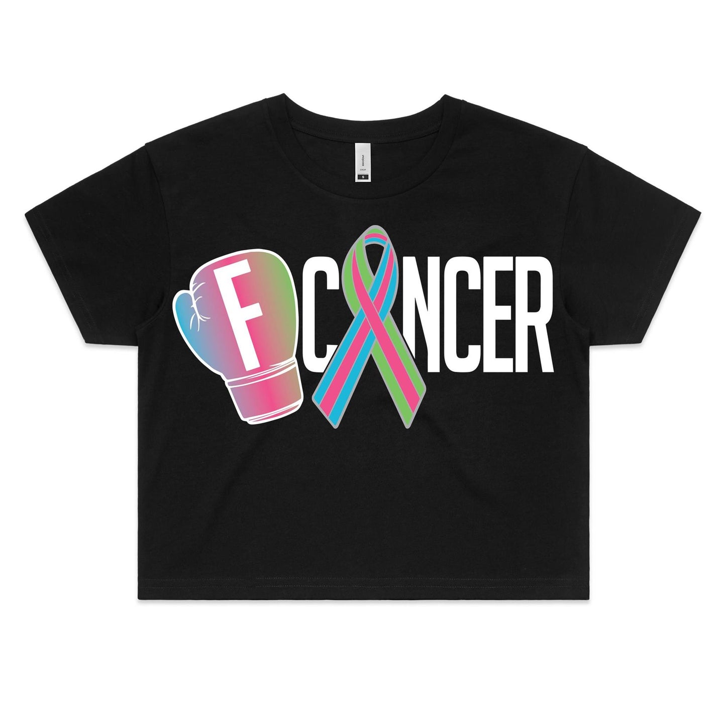 Metastatic Breast Cancer Women's Crop Tee