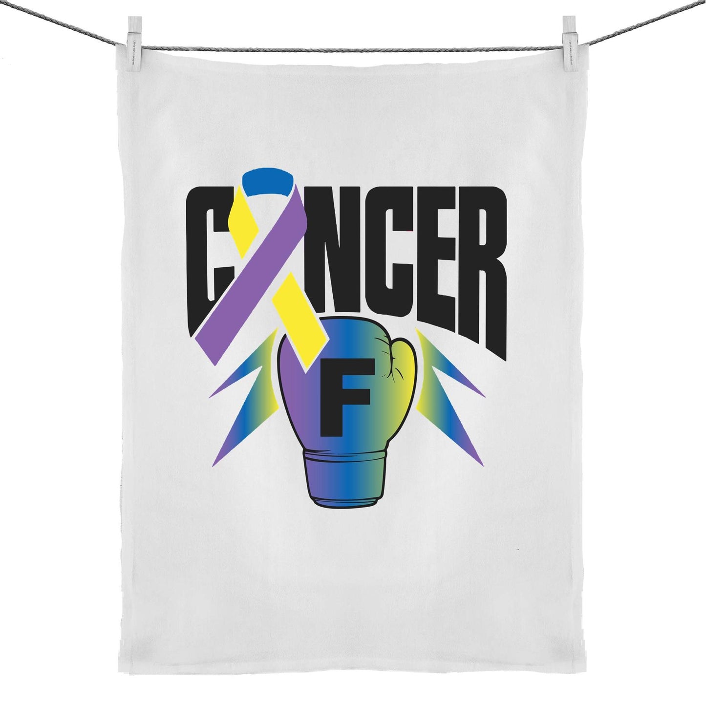 F#CK Bladder Tea Towel