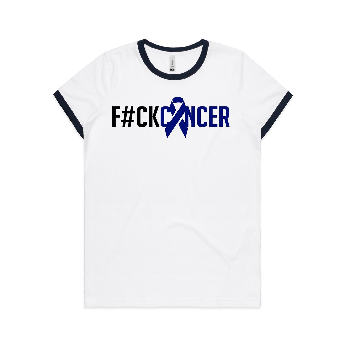 Limited edition Women's F Bowel Cancer Tee