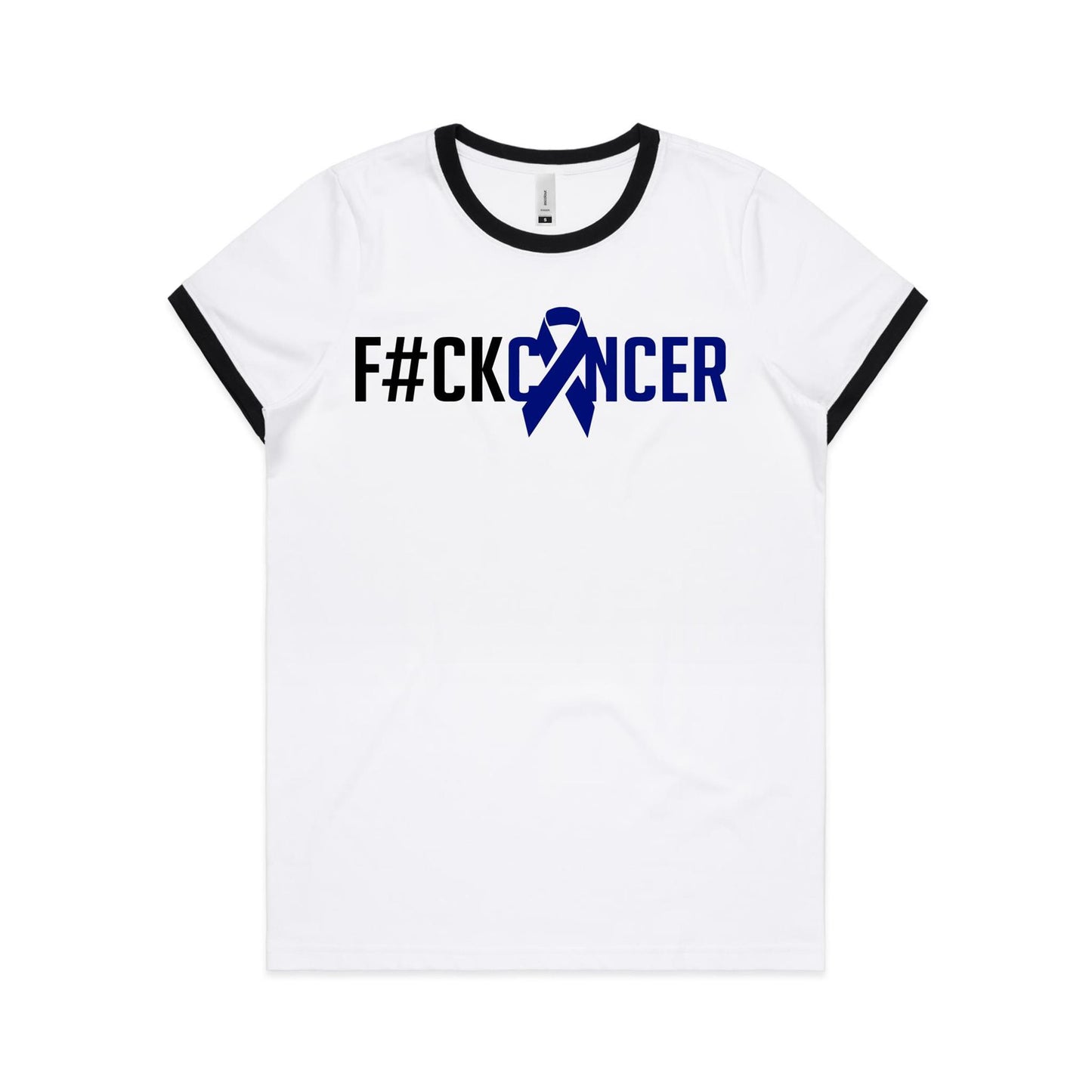Limited edition Women's F Bowel Cancer Tee