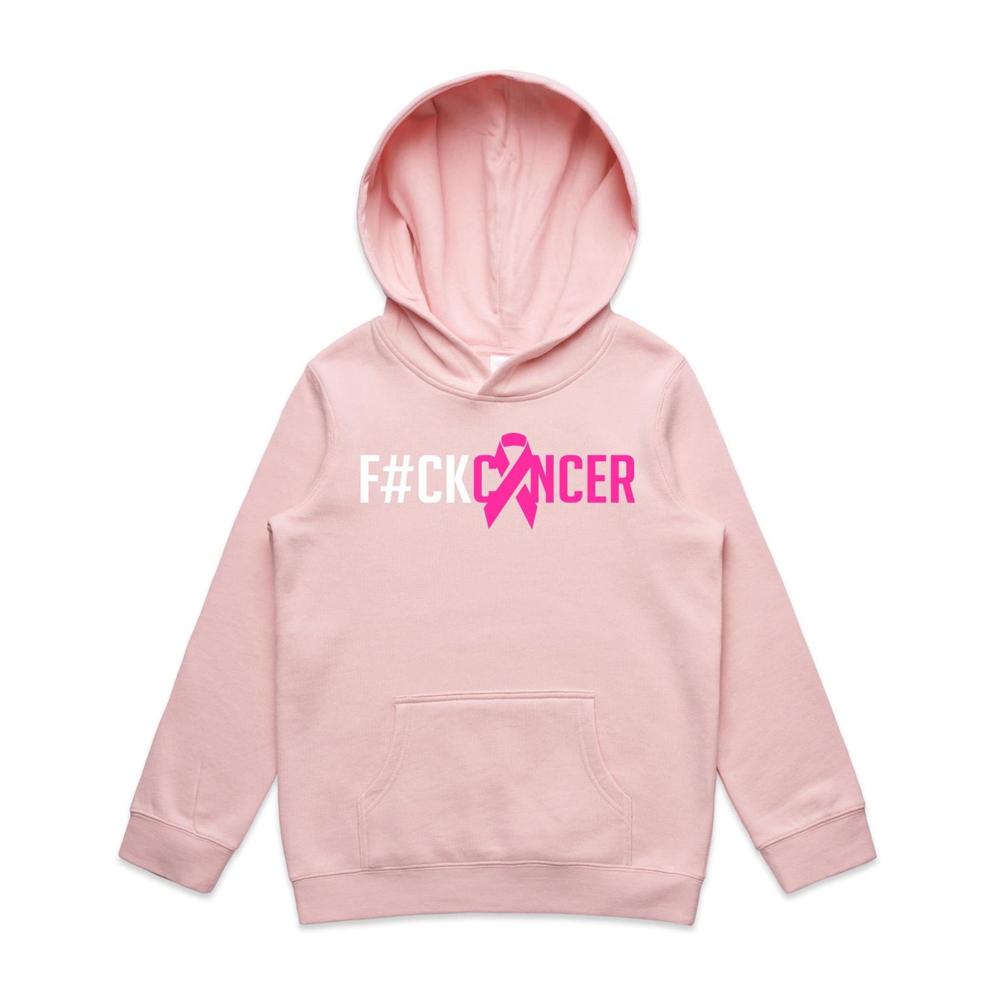 F#CK Breast Cancer - Youth Hoodie