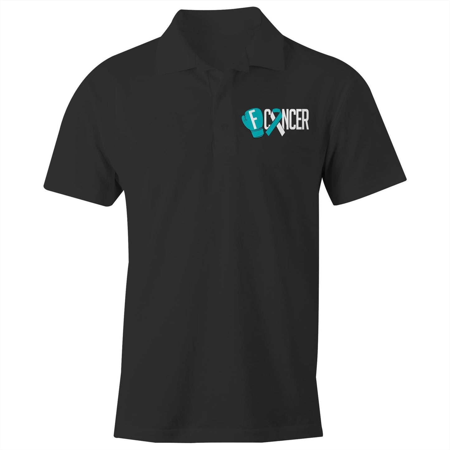 Cervical Cancer Polo Shirt
