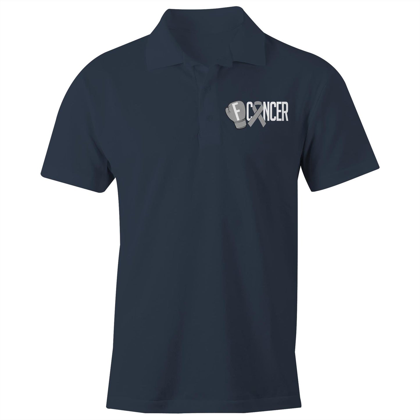 Brain Cancer Polo Shirt