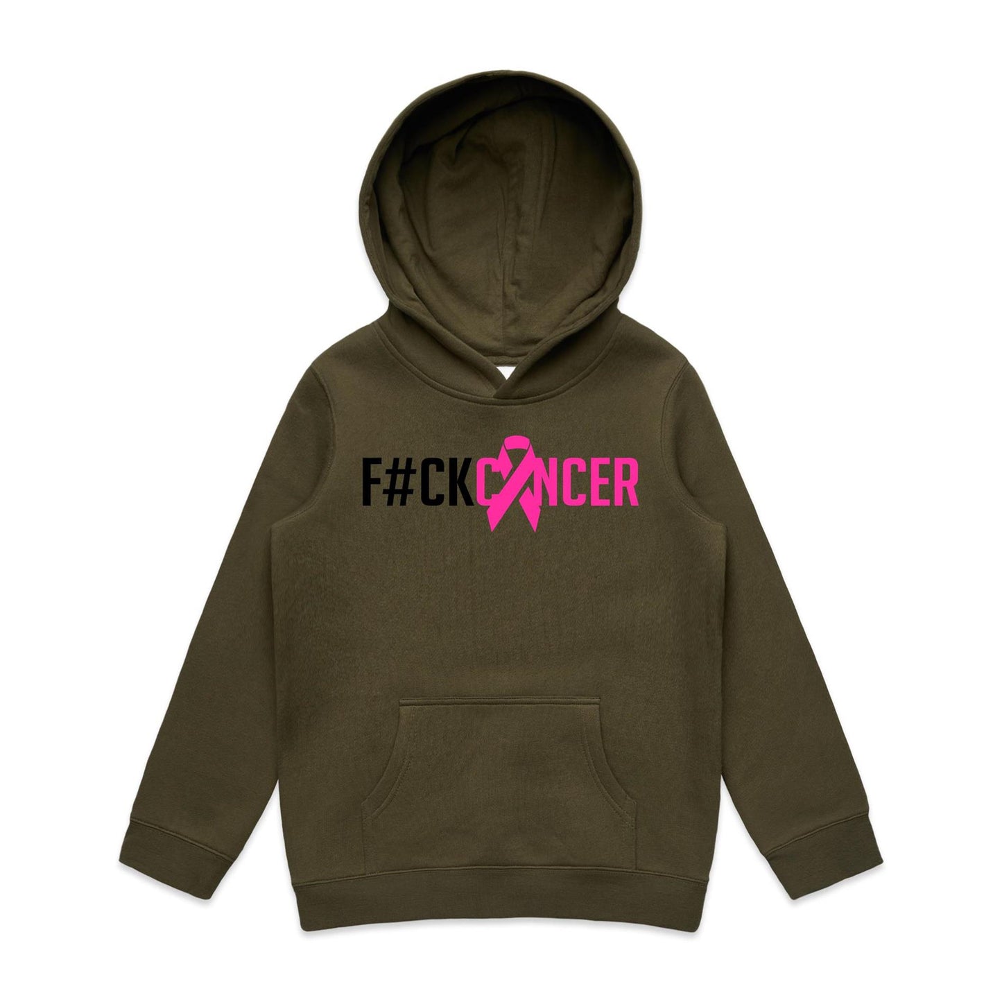 F#CK Breast Cancer - Youth Hoodie